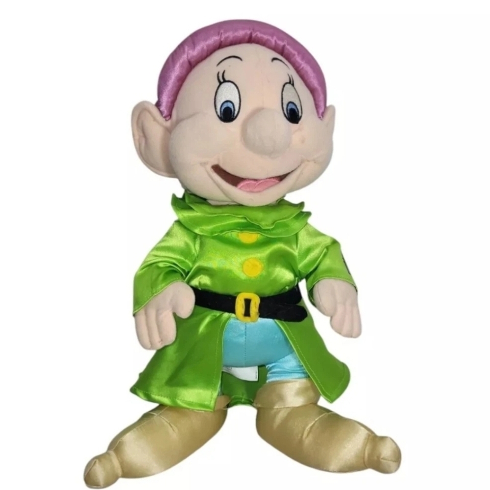Disney Dopey Plush Stuffed Toy Doll 15" H  Snow White and the Seven Dwarfs